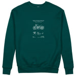 Harley Davidson Model 28B Motosiklet Sweatshirt