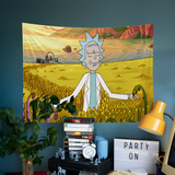 Morty in Paradise Duvar Örtüsü