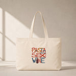 Pasta Sex Wine Club Tote Bag – ön görünüm