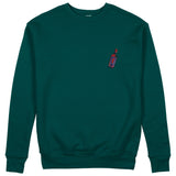 Pasta Sex Wine Sweatshirt - Antrasit - ön görünüm