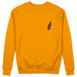 Pasta Sex Wine Sweatshirt - Turuncu - ön görünüm