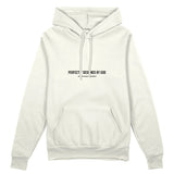 Perfectly Design By God Oversize Hoodie - Beyaz - ön görünüm