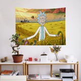 Morty in Paradise Duvar Örtüsü