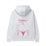 Pink Bikini Hoodie - Beyaz - arka görünüm