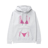 Pink Bikini Hoodie - Beyaz - ön görünüm