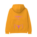 Pink Bikini Hoodie - Turuncu - arka görünüm