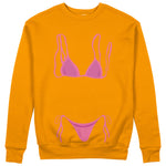 Pink Bikini Sweatshirt - Turuncu - ön görünüm