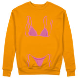 Pink Bikini Sweatshirt - Turuncu - ön görünüm