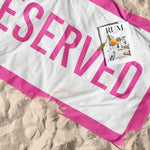 Pink Reserved Plaj Havlusu