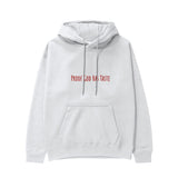 Proof God Has Taste Hoodie - Beyaz - ön görünüm