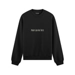 Proof God Has Taste Oversize Sweatshirt - Siyah - ön görünüm