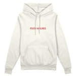 Pussy Airlines Oversize Hoodie - Beyaz - ön görünüm