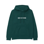 Queen Of Cringe Hoodie - Koyu Yeşil - ön görünüm