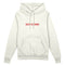 Queen Of Cringe Oversize Hoodie - Beyaz - ön görünüm