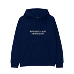 Red Flag Wishlist Hoodie - Lacivert - ön görünüm