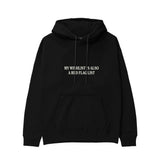Red Flag Wishlist Hoodie - Siyah - ön görünüm