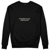 Red Flag Wishlist Sweatshirt - Siyah - ön görünüm