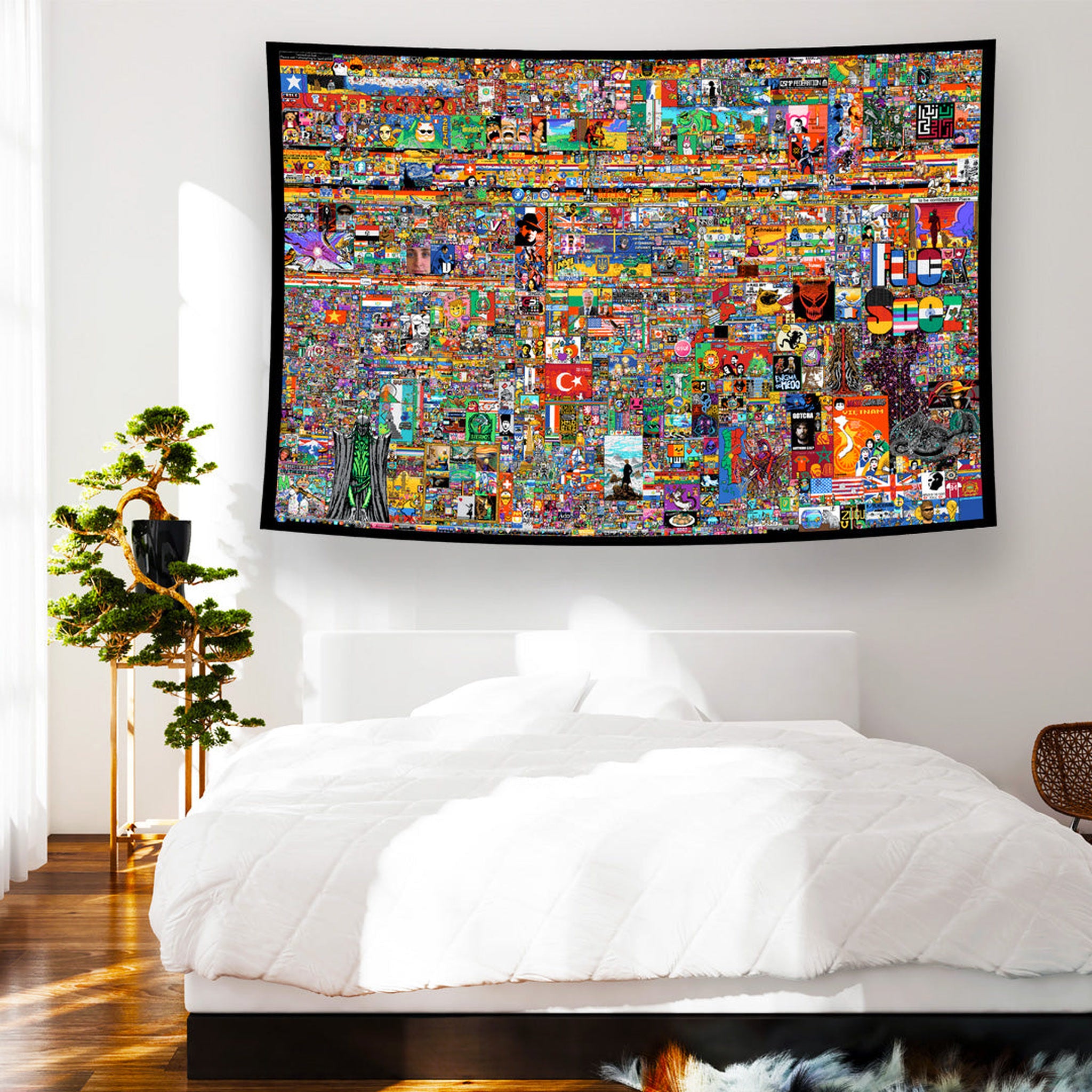 Reddit Place 2023 Duvar Örtüsü