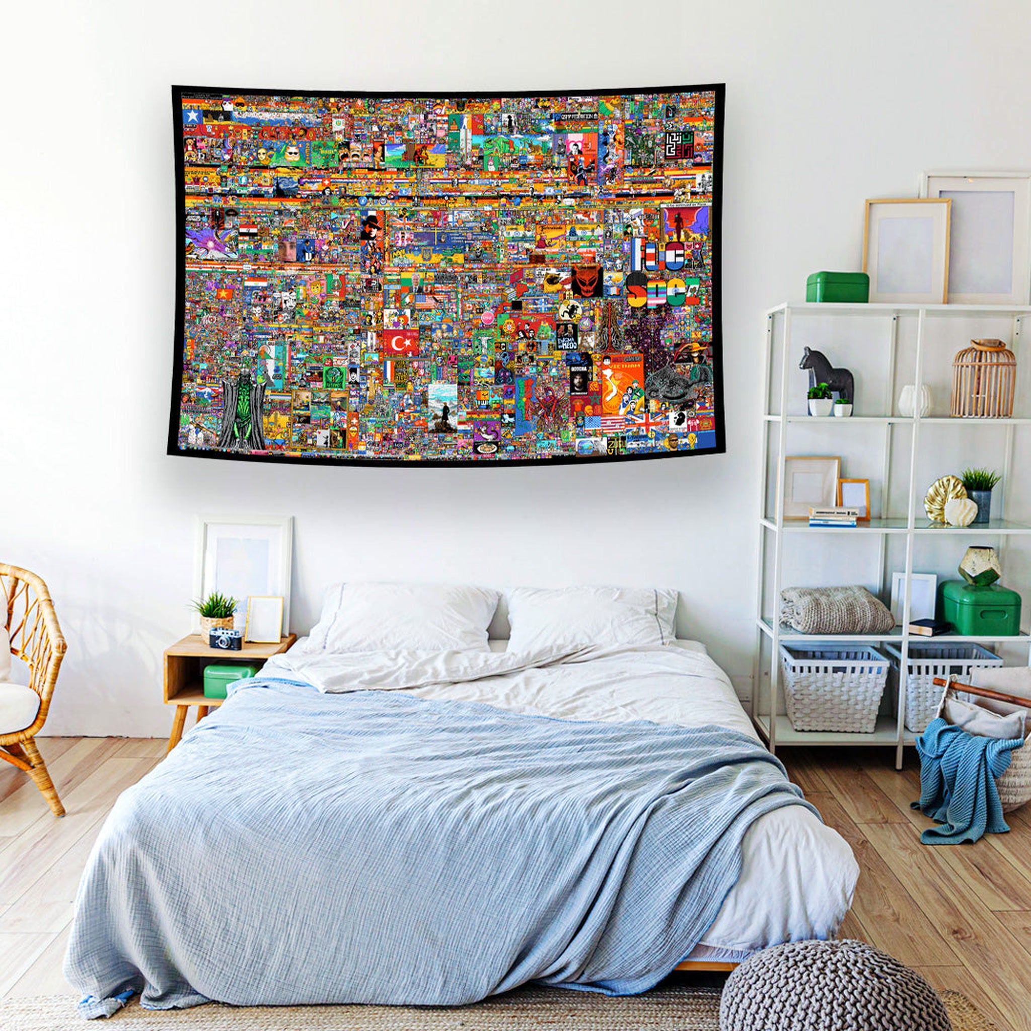 Reddit Place 2023 Duvar Örtüsü