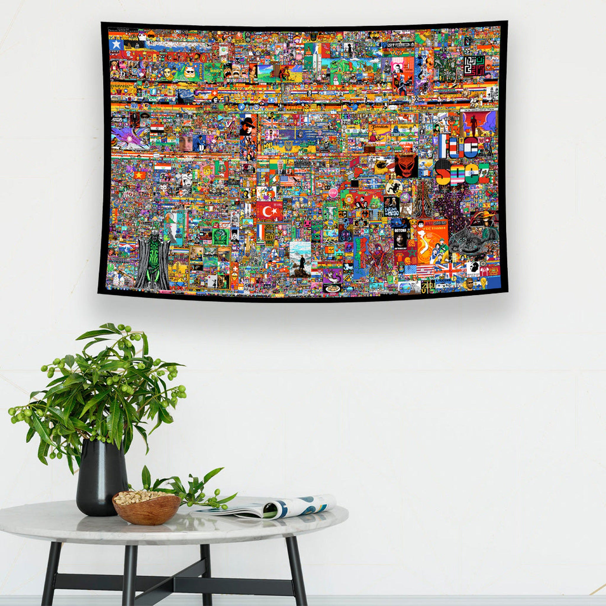 Reddit Place 2023 Duvar Örtüsü