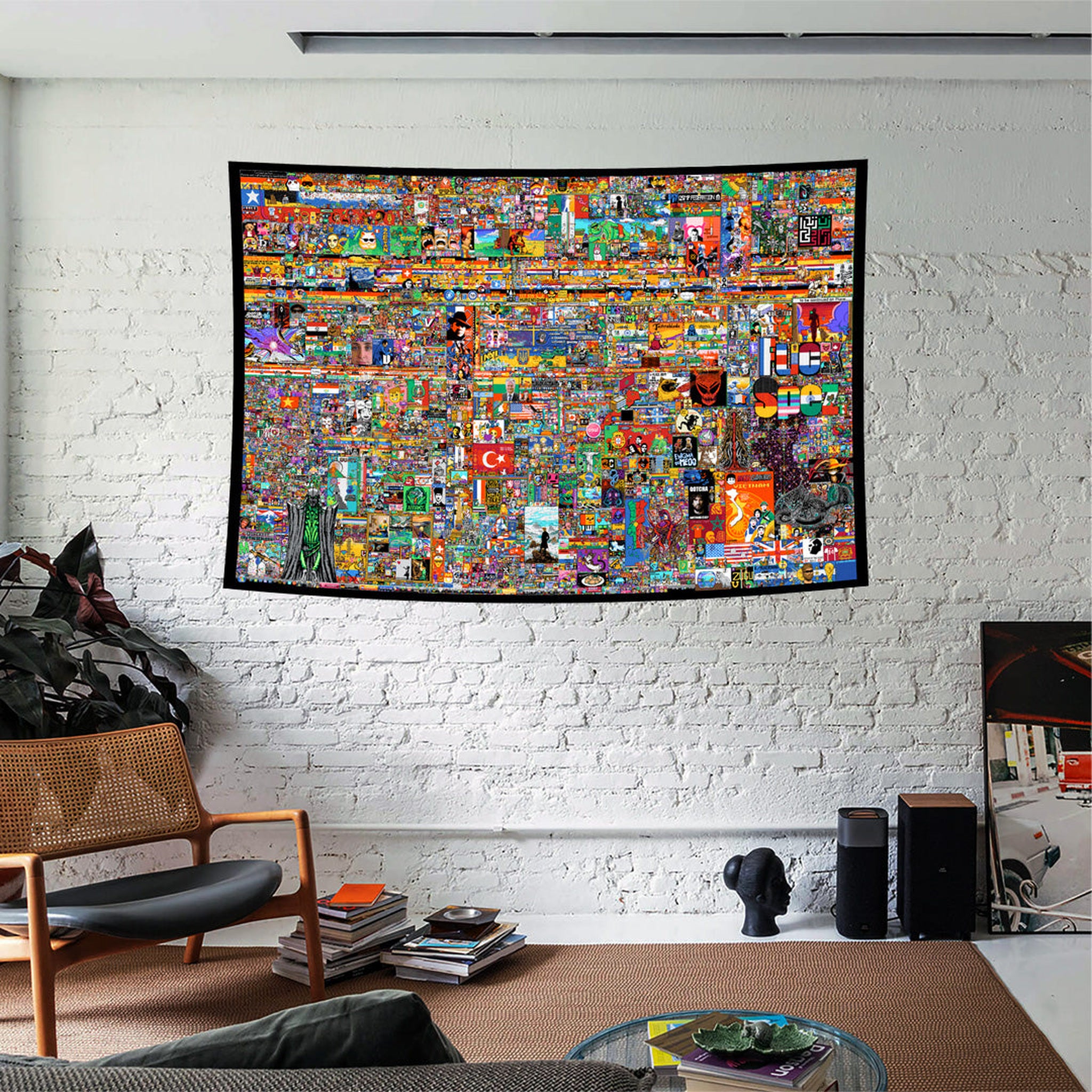 Reddit Place 2023 Duvar Örtüsü
