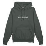 Rich Bitch Energy Oversize Hoodie - Antrasit - ön görünüm