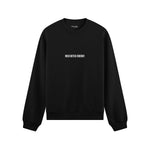 Rich Bitch Energy Oversize Sweatshirt - Siyah - ön görünüm