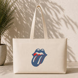 The Rolling Stones Blue Weekend Tote Bag
