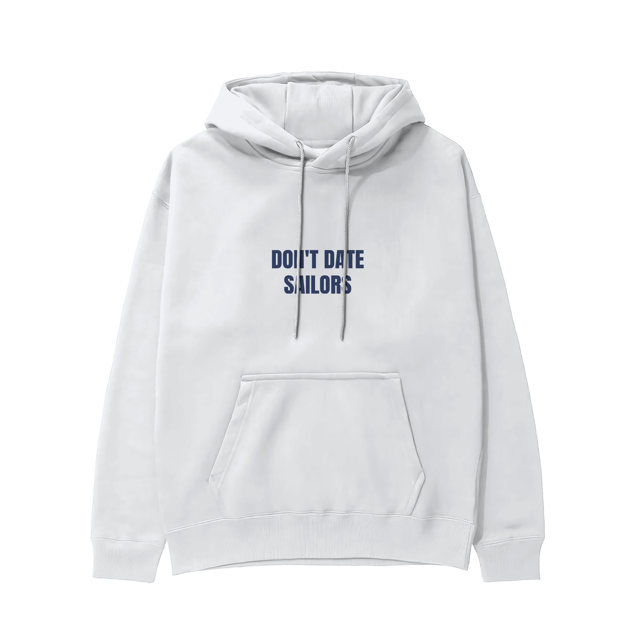 Sailor Hoodie - Beyaz - ön görünüm