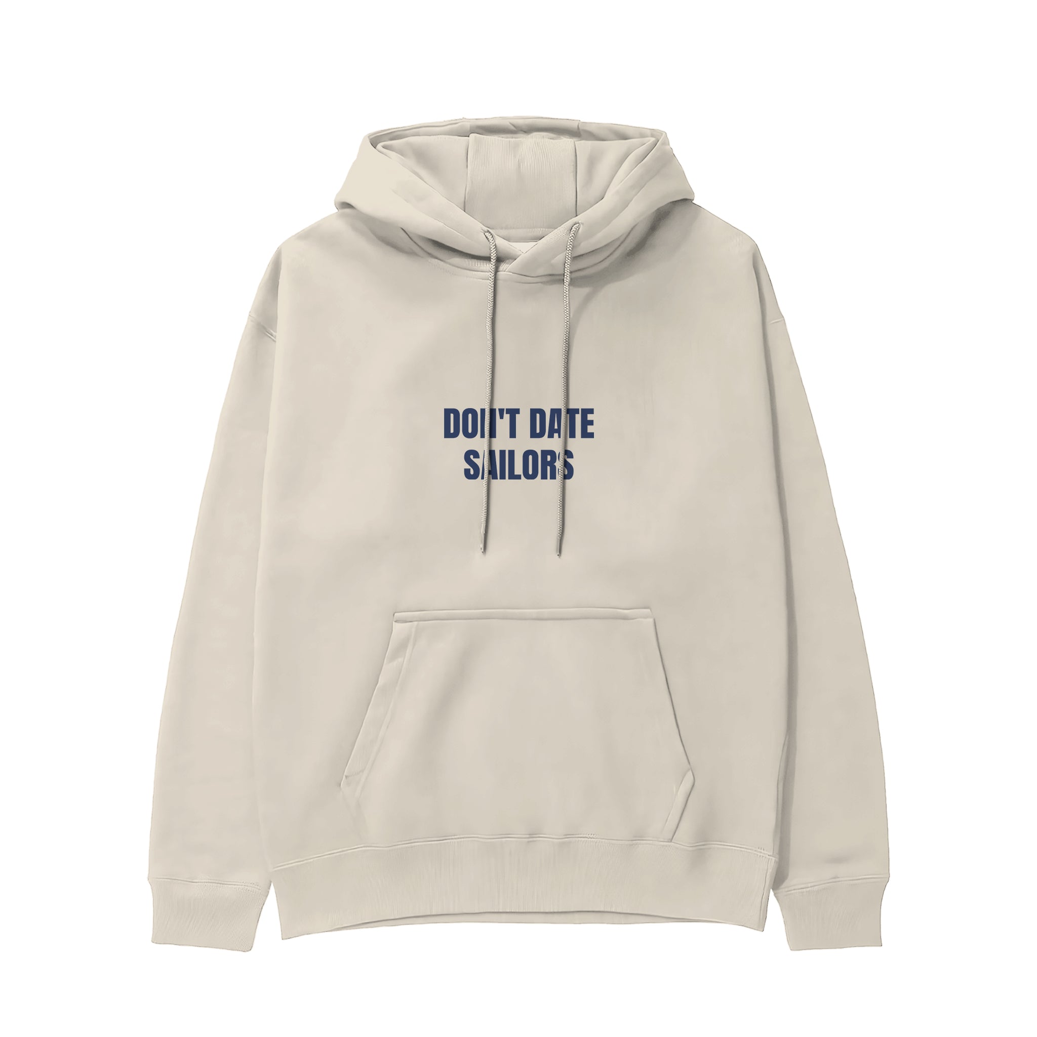 Sailor Hoodie - Krem - ön görünüm
