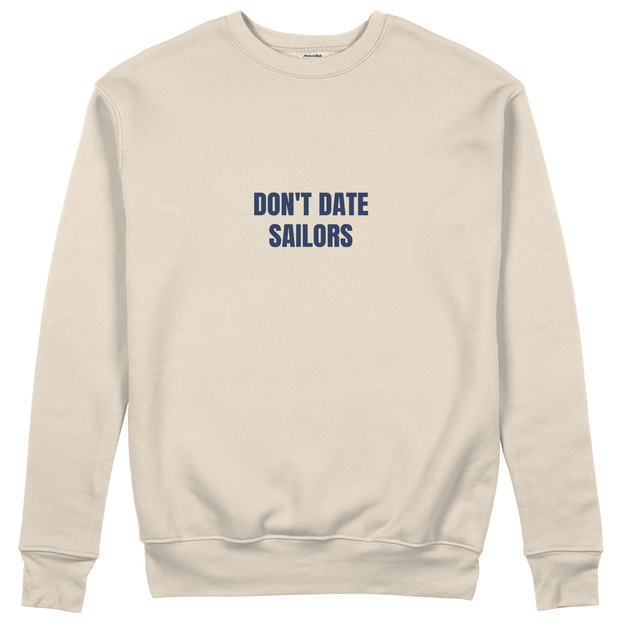 Sailor Sweatshirt - Bej - ön görünüm