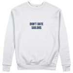 Sailor Sweatshirt - Beyaz - ön görünüm