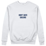 Sailor Sweatshirt - Beyaz - ön görünüm