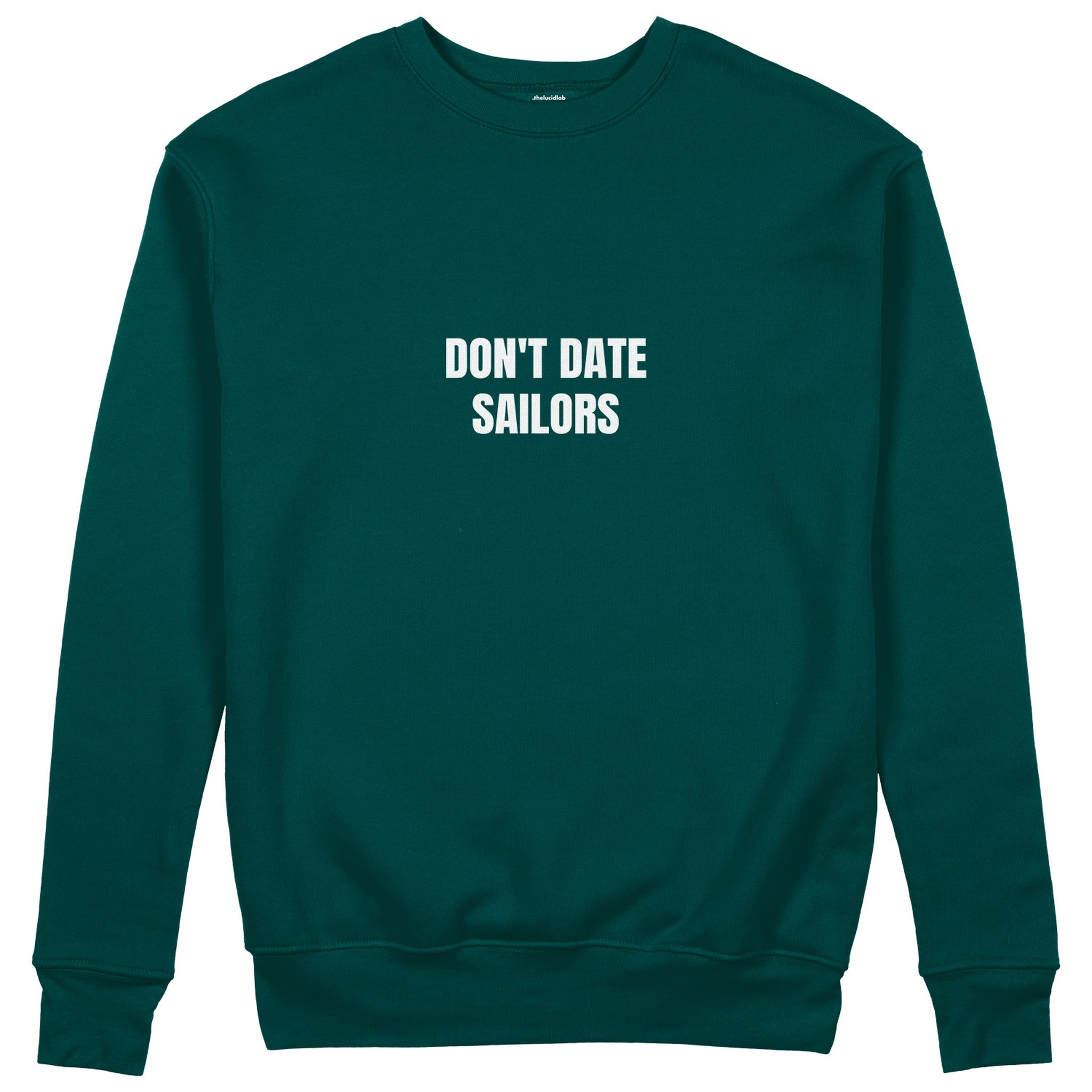 Sailor Sweatshirt - Koyu Yeşil - ön görünüm