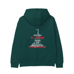 Saint Tropez Sailing Club Hoodie - Antrasit - arka görünüm