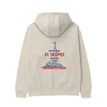 Saint Tropez Sailing Club Hoodie - Krem - arka görünüm