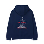 Saint Tropez Sailing Club Hoodie - Lacivert - arka görünüm