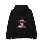 Saint Tropez Sailing Club Hoodie - Siyah - arka görünüm