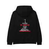 Saint Tropez Sailing Club Hoodie - Siyah - arka görünüm