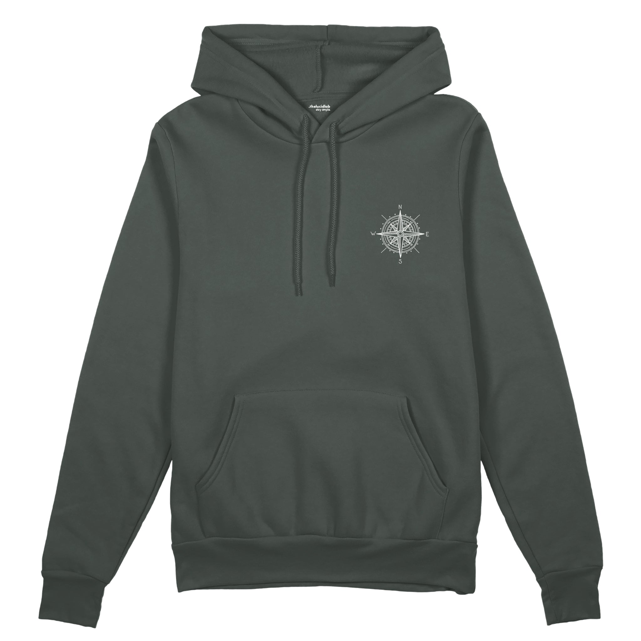 Saint Tropez Sailing Club Oversize Hoodie - Antrasit - ön görünüm