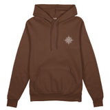 Saint Tropez Sailing Club Oversize Hoodie - Kahverengi - ön görünüm