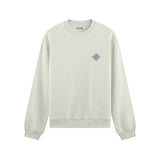 Saint Tropez Sailing Club Oversize Sweatshirt - Beyaz - ön görünüm