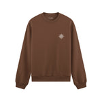 Saint Tropez Sailing Club Oversize Sweatshirt - Kahverengi - ön görünüm
