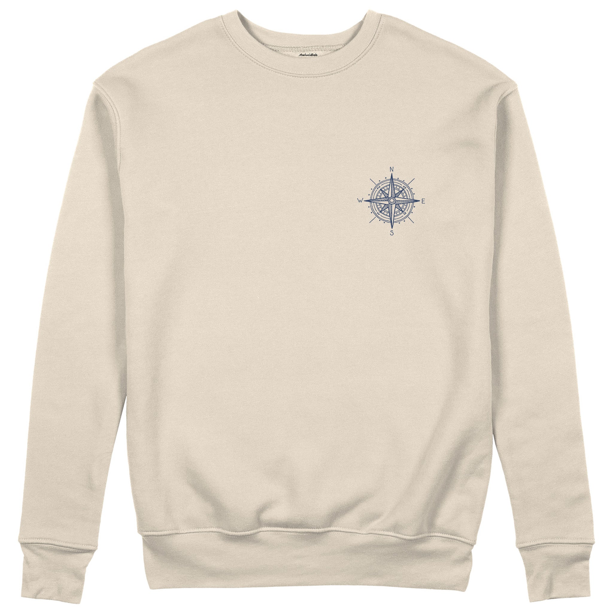 Saint Tropez Sailing Club Sweatshirt - Bej - ön görünüm