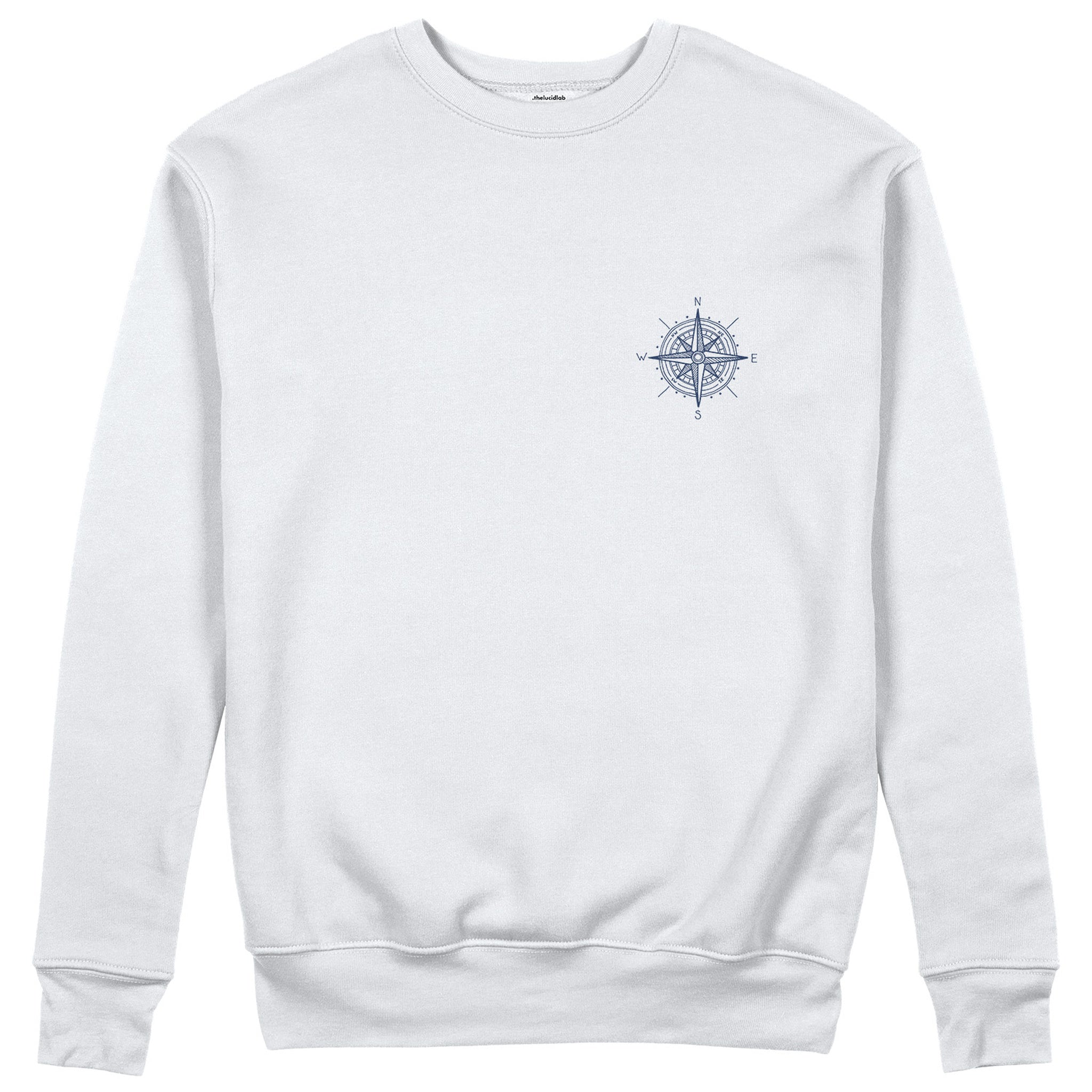 Saint Tropez Sailing Club Sweatshirt - Beyaz - ön görünüm