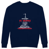 Saint Tropez Sailing Club Sweatshirt - Lacivert - arka görünüm