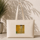 Portrait of Adele Bloch-Bauer I Weekend Tote Bag – kanvas çanta ön görünüm