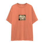 The School of Athens Oversize Tişört – Somon