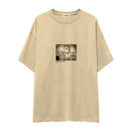 The School of Athens Oversize Tişört – Krem