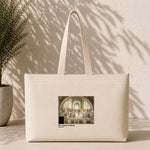 The School of Athens Weekend Tote Bag – kanvas çanta ön görünüm